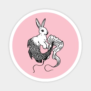 Mermaid Bunny Magnet